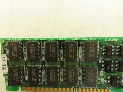 Okuma E4809-436-095-A Opus7000 DRAM Card 16MB