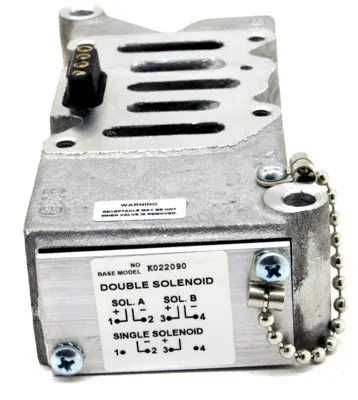 NEW PARKER K022-090 VALVE AIR BASE 3/8" K002090
