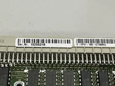 USED KEBA E-CPU-186-C/16MHZ D1844A-1