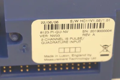 NEW NOVATECH / MTL NT8123-PI-QU PULSE/QUADRATURE INPUT 8123-PI-QU, 8123-PI-QU-NV