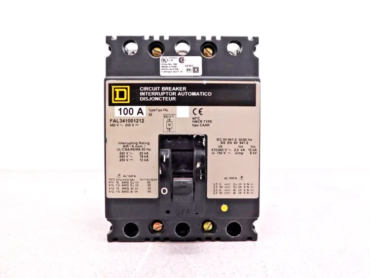 Used Square D FAL341001212 Circuit Breakers Ohio US | Equipment Recovery Corp. #1331031