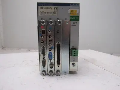 Indramat CCD01.1-KE12-01-FW Controller W/Cards CLC-D02.3M-FW, DAQ02.1M, DAQ02.1M