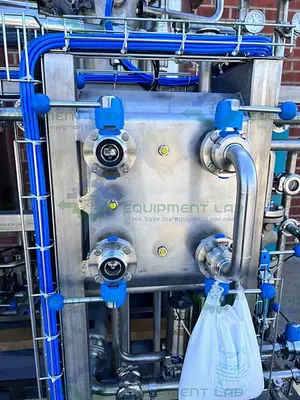 NEW CENTEC EMULSIFICATION SKID 10 GPM W/ 2 - 200L TANKS, FRISTAM FSP POWDER MIXER