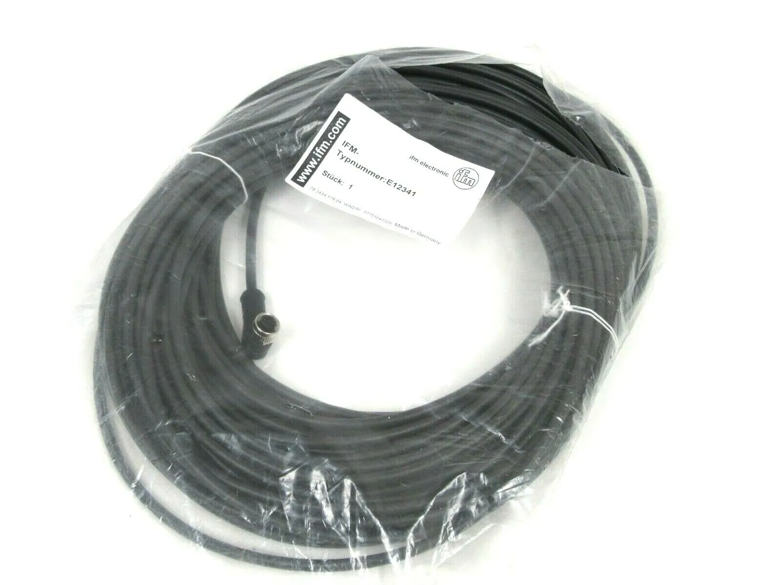 NEW IFM E12341 FEMALE CORDSET
