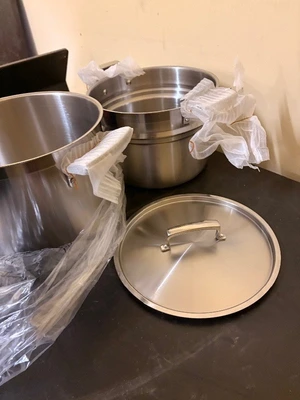 cooking pots new in box