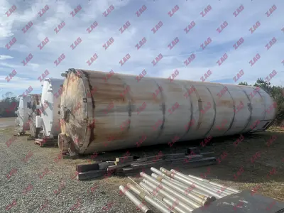 Used Silo, 12' x 48', Welded Steel, Qty. (2) Available, 4390 Cu Ft ea