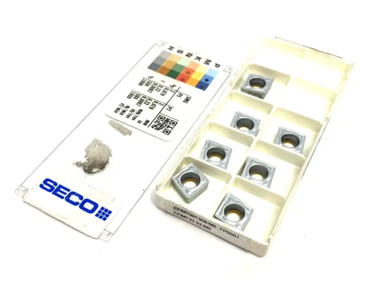 New | in-Stock SECO TURNING INSERT CCMT32.52-M5, 2959768 Carbide Inserts Michigan US | Maverick Industrial Sales #1092918