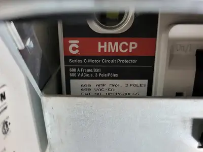 250 hp, 600V, 600A, 3-Ph FVNR Magnetic Starter Bucket for Freedom 2100 MCC Frame