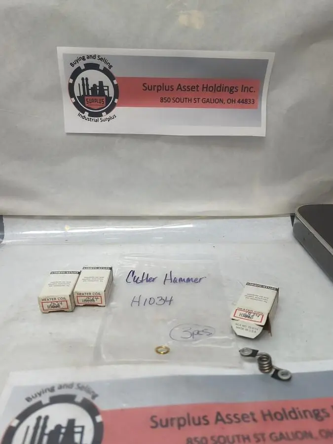 New | in-Stock CUTLER-HAMMER H1034 Miscellaneous Equipment (Electrical & Power) | Surplus Asset Holdings #1199910