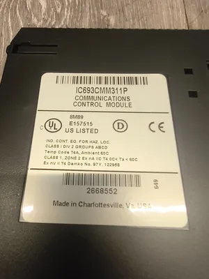 Used GE Fanuc IC693CMM311P Miscellaneous Equipment (Electrical & Power) South Carolina US | ESS Industrial Equipment Sales #1328505