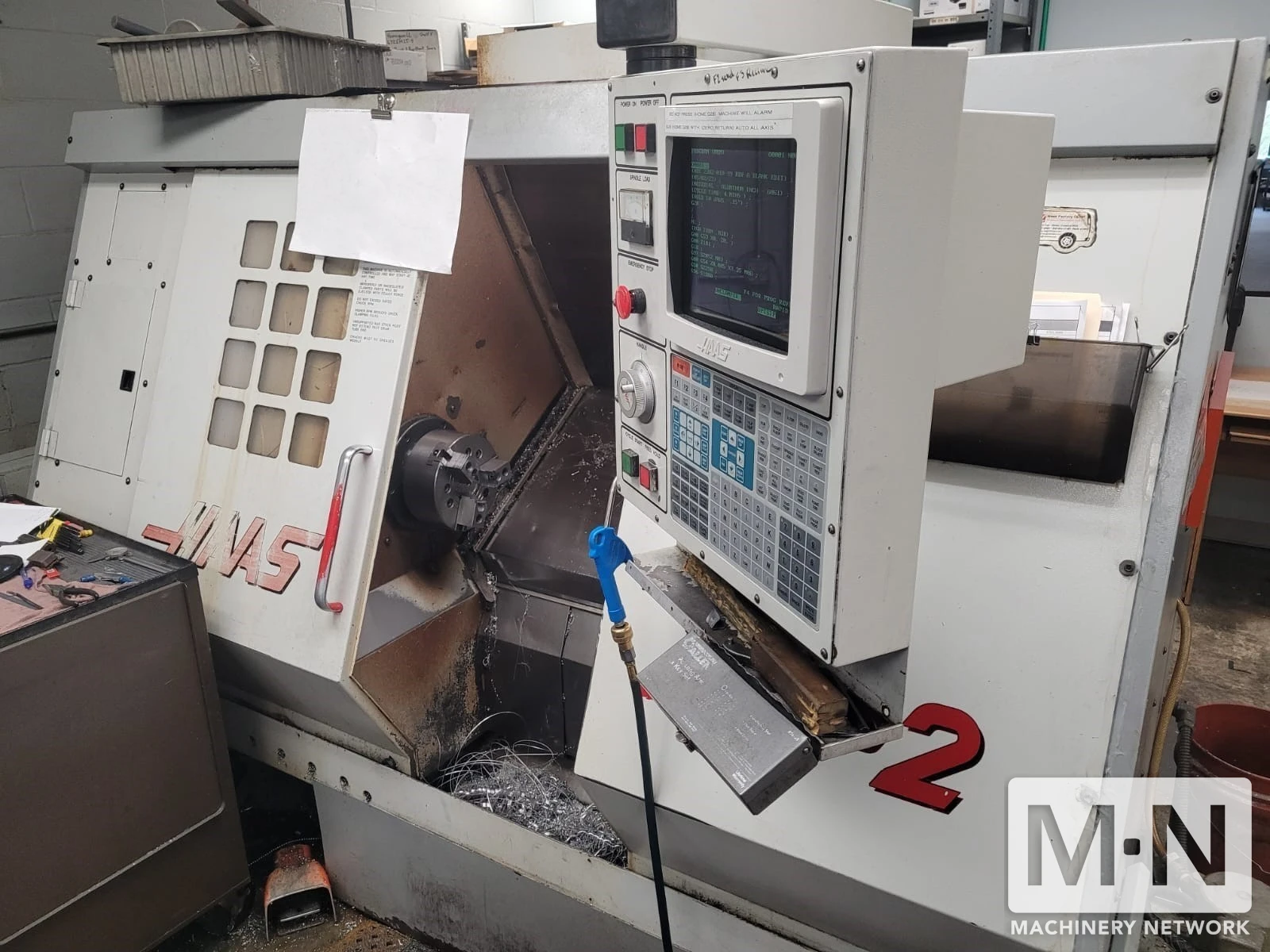 HAAS HL-2 CNC Lathe, 1996 | Machinery Network