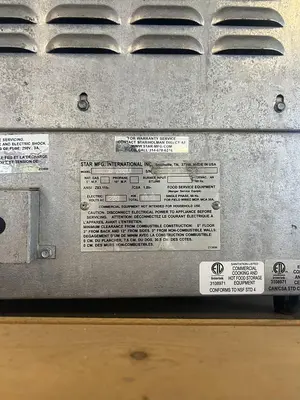 Star / Star-Max Vertical Gyro Broiler