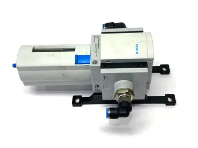 Used Festo Pneumatic Fine Filter 527670 Air Pressure Regulators Michigan US | Maverick Industrial Sales #1399263