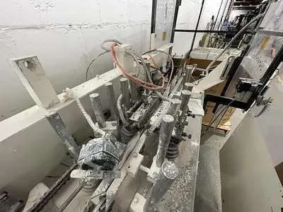 Bartelt model IM7-12 Pouch Packager with AMS Auger Filler