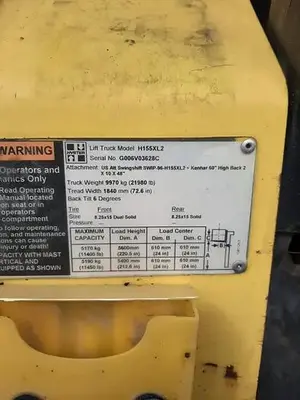 USED HYSTER H155XL2