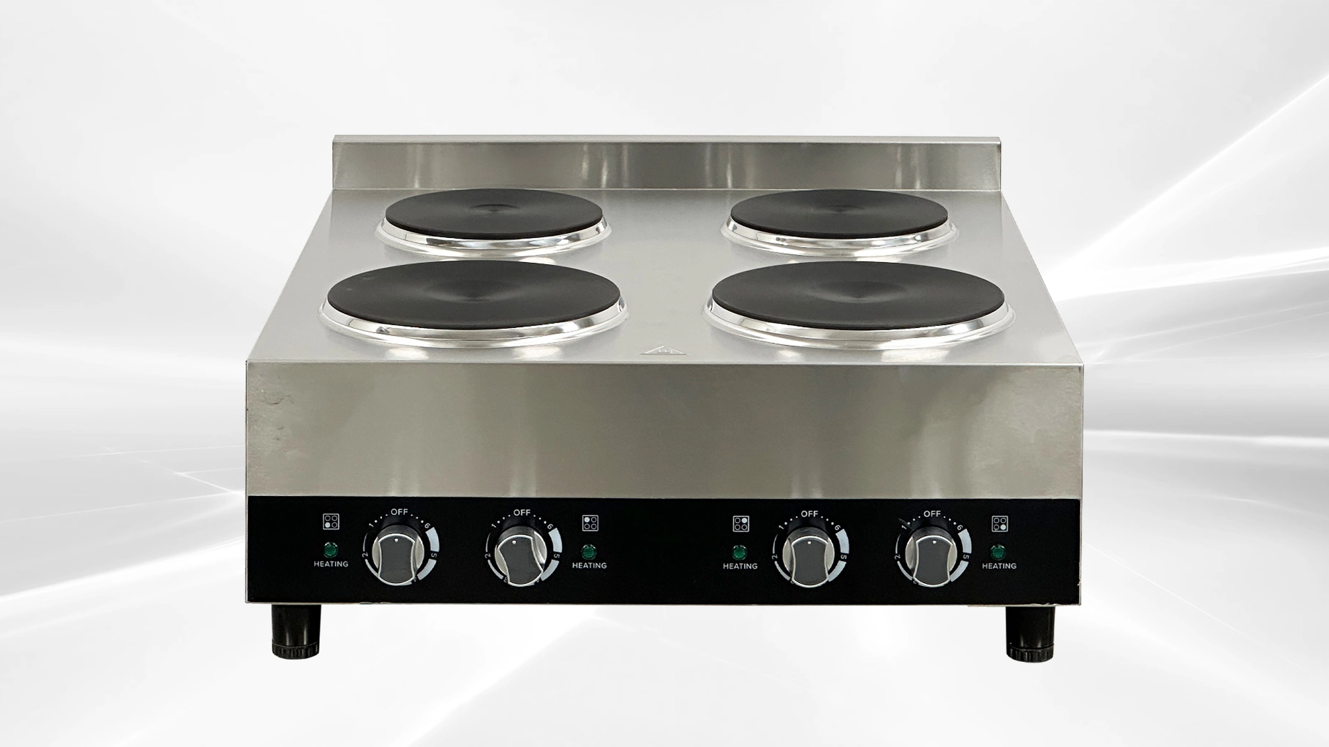 171-0433 28" 4-Burner Electric Hot Plate