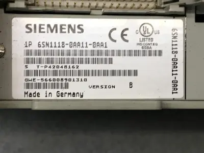 USED SIEMENS 6SN1118-0AA11-0AA1