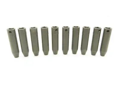 Proto 7006M 3/8" Drive 6MM 6 Point Impact Socket Deep 2-3/4"L  Metric Lot of 10
