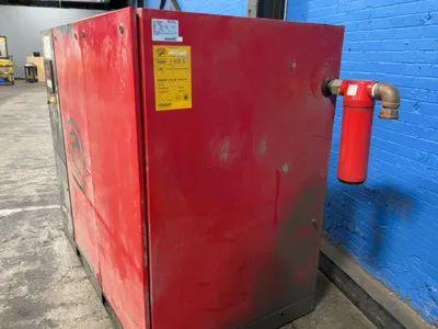 Used 2018 CHICAGO PNEUMATIC CPE100 Rotary Screw & Sliding Vane Air Compressors Ohio US | HGR 24 #1048069
