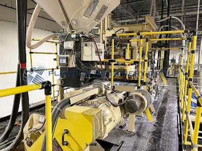 Kautex Single 50 LB Blow Molder