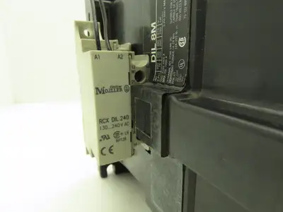 Moeller DIL8M AC Motor Starter Contactor 250Hp 600V 3Ph 240V Coil