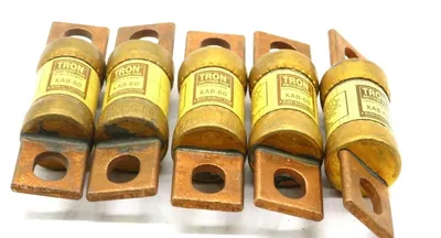 5 NEW BUSSMANN TRON KAB-60 RECTIFIER FUSE KAB60