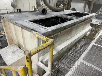 STAINLESS STEEL RIBBON BLENDER APPROXIMATELY 200 CUBIC FEET