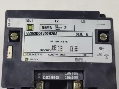 USED SQUARE D 8536SDO1V02H20S