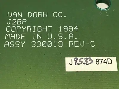 USED VAN DORN PC330-019 330-019