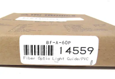 NEW TRI-TRONICS BF-A-60P FIBER OPTIC LIGHT GUIDE 14559 BFA60P