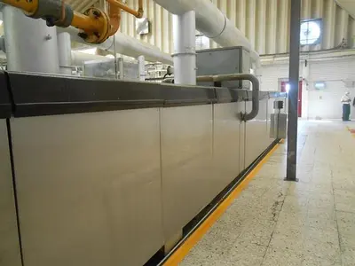 Haas 80 Plate Wafer Oven Complete Wafer Line