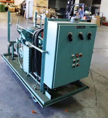 Alfa-Laval MAB 206S-24 oil cleaning module, SS.