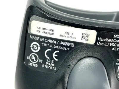 USED KEYENCE REV. B HANDHELD CODE READER, STANDARD, WIRELESS