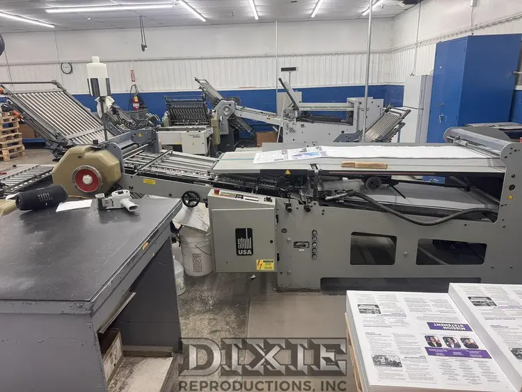 Used 1998 HEIDELBERG STAHLFOLDER W/ GATEFOLD Binding Equipment | Dixie Reproductions, Inc. #394353