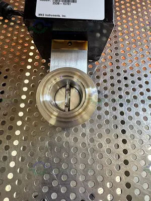 Used MKS 253B-15761  STAINLESS STEEL EXHAUST THROTTLE VALVE W/ KF 40 FITTING Valves/Fittings California US | Equipment Lab #1329350