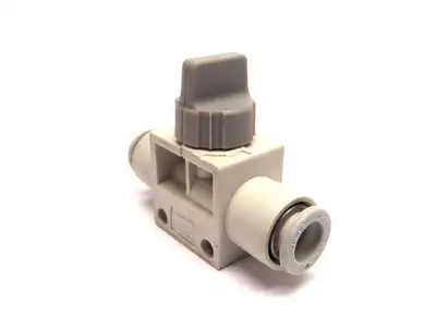 VHK2 10F | SMC -10F Pneumatic Air Finger Valve Gray 10mm VHK2 - Used