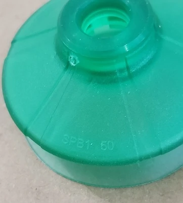 *NEW* [11] Schmalz SPB1 50 Green Suction Cups Size 50 1.5 Bellows + Warranty!