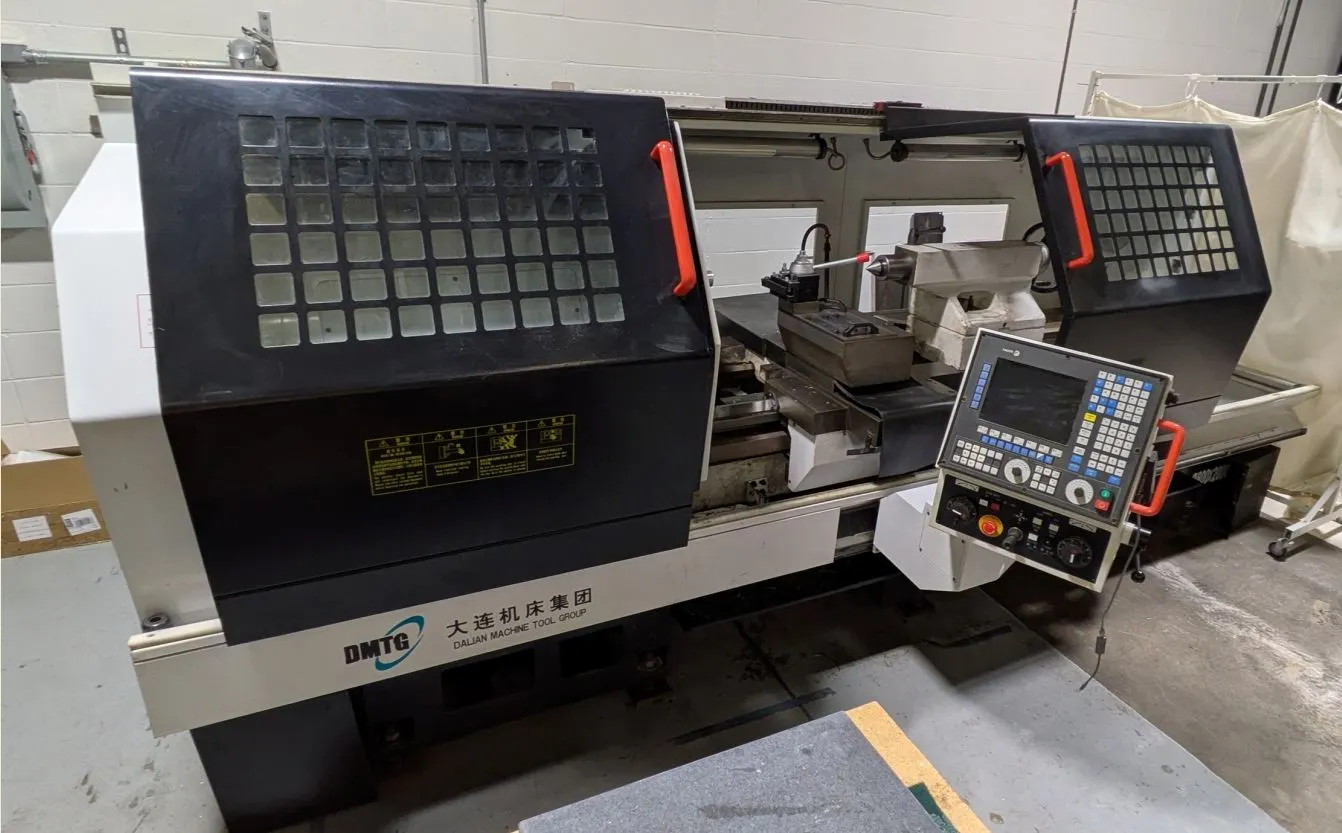 DMTG 31 x 79 CKE6180Z Flat Bed
CNC Lathe, New 2011.