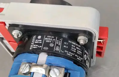 Kraus & Naimer VDE 0660-BS587 Rotary Switch Loc4E17