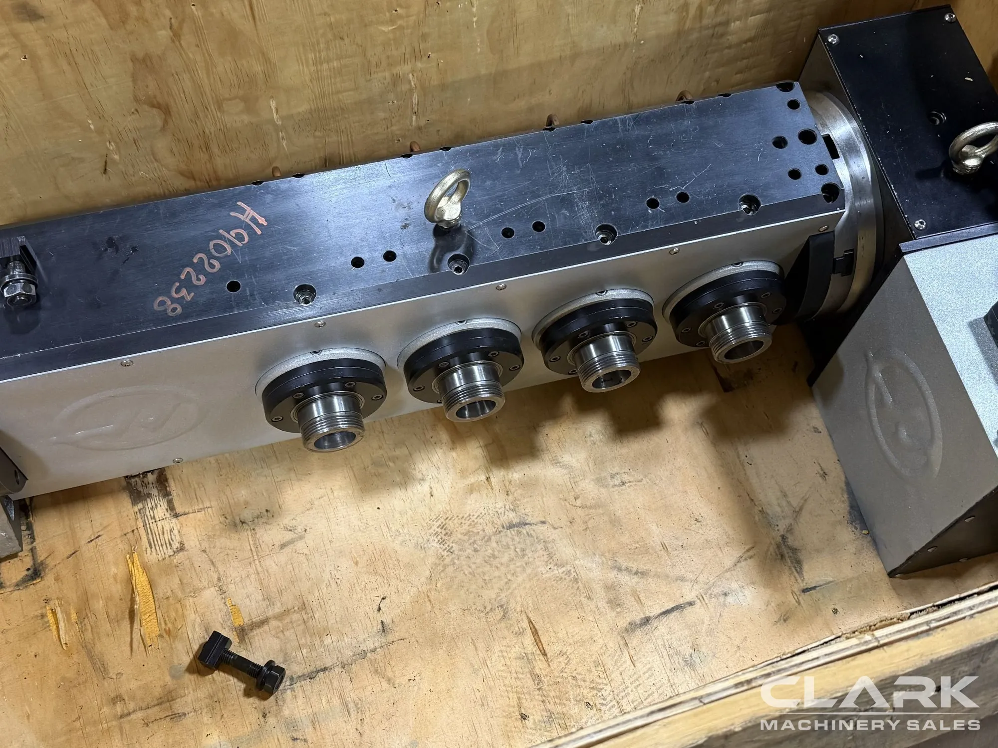 2008 HAAS T5C4 DUAL AXIS, 4-SPINDLE 5C INDEXER