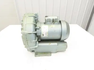 Gast R4110-2 Regenair Regenerative Blower Vacuum Pump 1Hp 3450rpm 115/230v 1ph