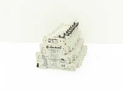 Allen-Bradley 700-HLT1Z24 Terminal Block Relay 700-TBR24 Ser A 24V Coil Lot of 9