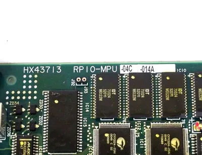 USED MITSUBISHI RPIO-MPU-04C-014A CONTROL BOARD HX43713 , CE14797PO