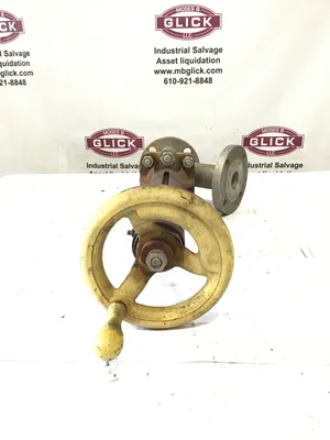 Flanged Control Valve w/ Handwheel Actuator Stainless Steel Y-Pattern 278-11006