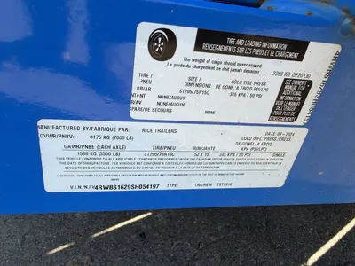 New | in-Stock 2025 RICE TST7616 Flatbed Trailers Minnesota US | Carco Truck & Equipment #1513928