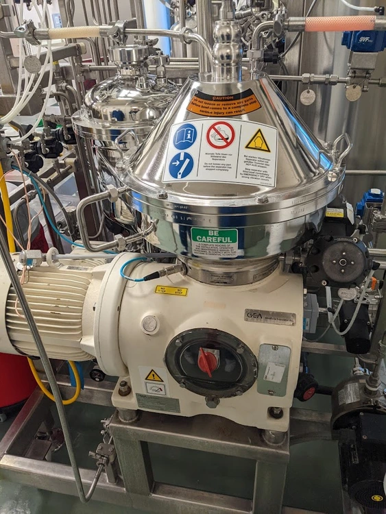 Used 2005 GEA WESTFALIA CSC6-06-476 Disc Automatic Centrifuges New Jersey US | Perry Equipment #118268
