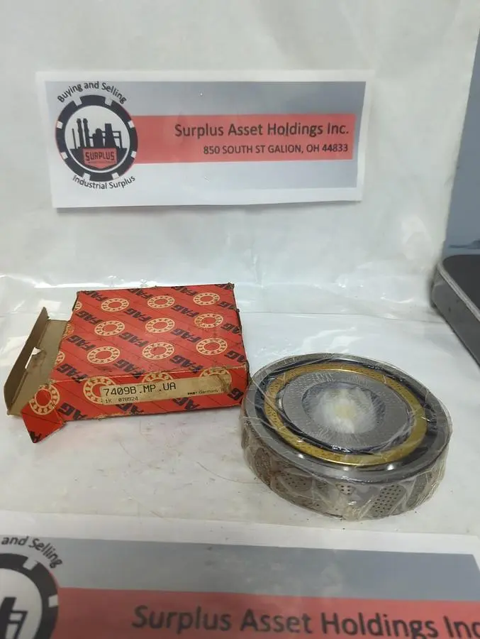 New | in-Stock FAG 7409B Industrial Controls Ohio US | Surplus Asset Holdings #1494730
