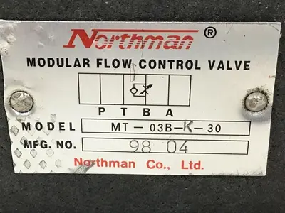 USED NORTHMAN MT-03B-K-30