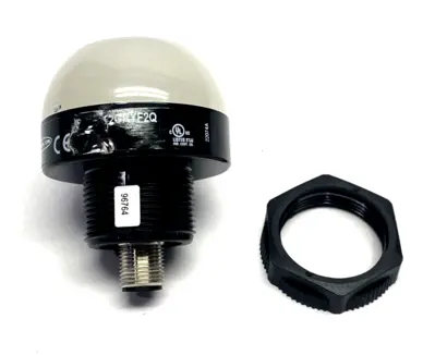 USED BANNER ENGINEERING EZ-LIGHT: 3-INPUT-COLOR TOUCH SENSOR M12 8-PIN 96764