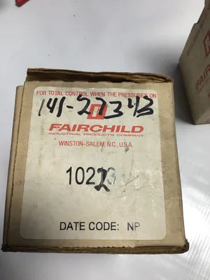 Fairchild Multi Stage Pressure Regulator Catalog No 10213